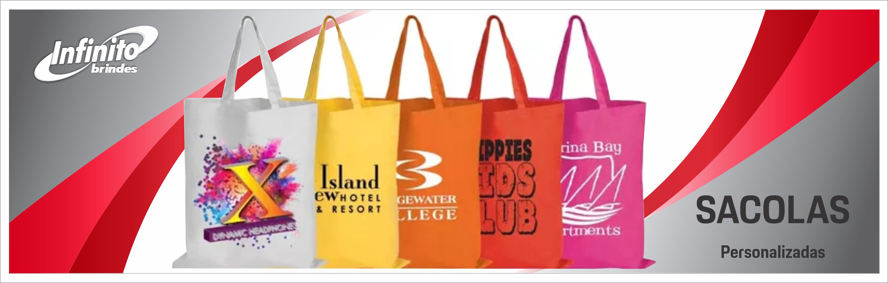 Sacolas personalizadas