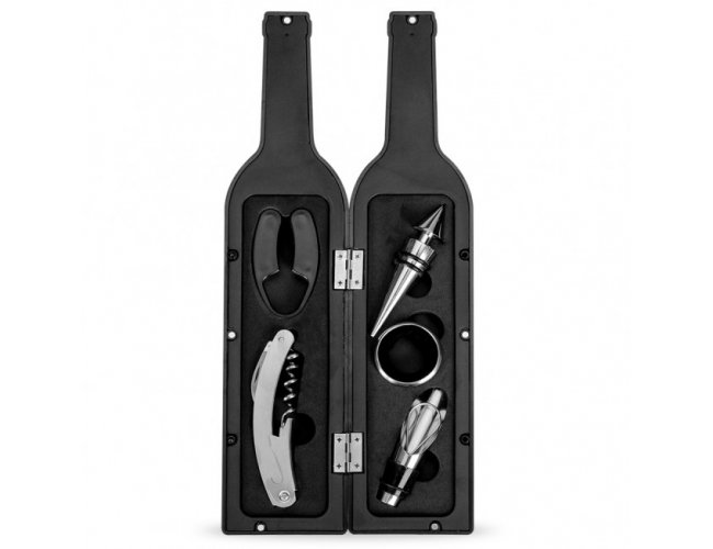 Kit Vinho Garrafa 5 peas Modelo INF 11870