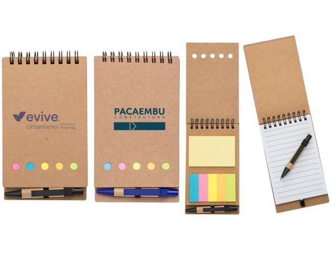 Bloco de anotações modelo INF 12244