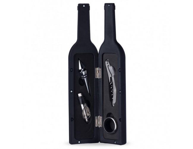 Kit Vinho Garrafa 4 peas Modelo 12384