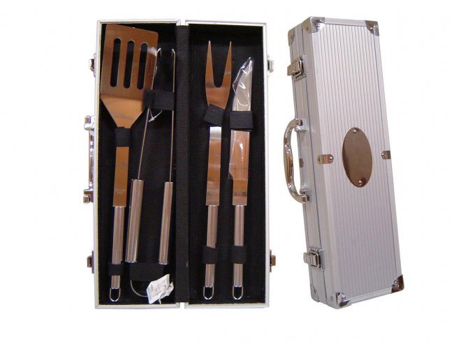 KIT TALHERES PARA CHURRASCO - INF 01644