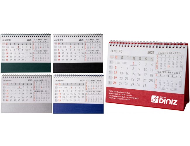 Calendrio de Mesa Modelo INF 14950G
