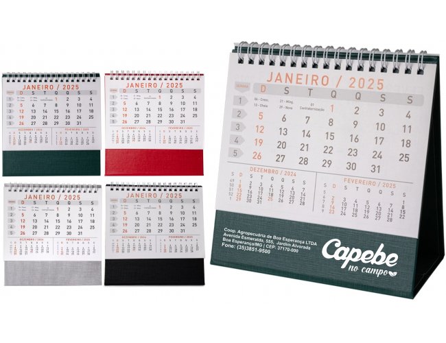 Calendrio de Mesa Modelo INF 14950P