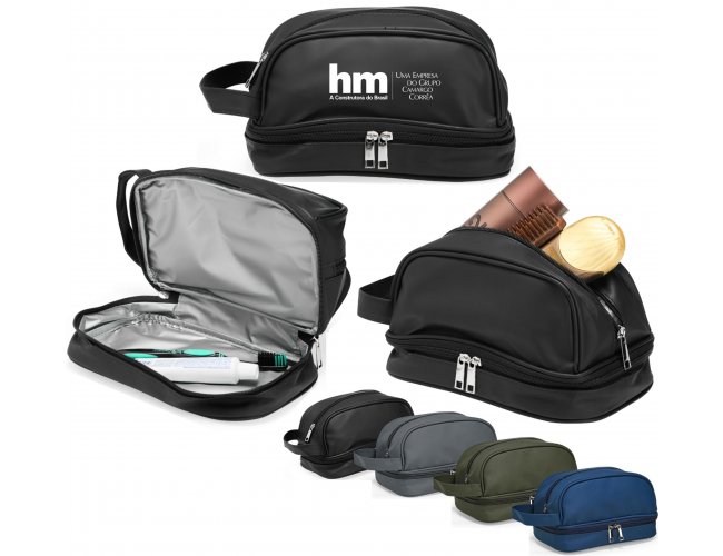 Ncessaire Couro Sinttico Modelo INF 19021