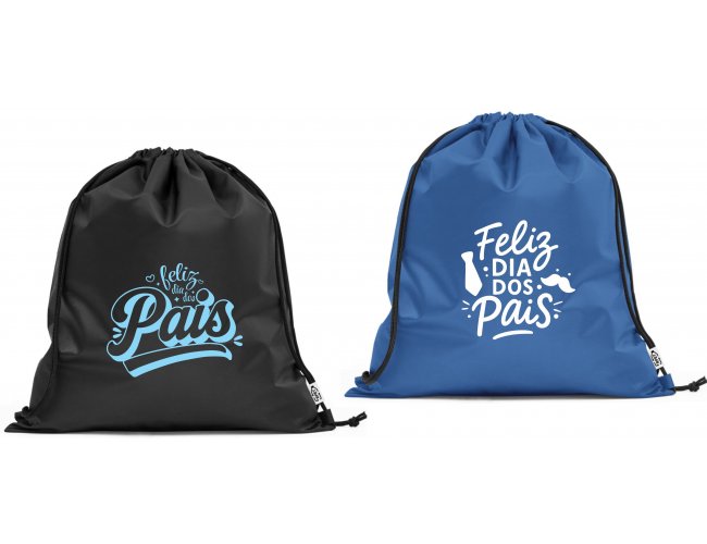 Sacola tipo mochila ecológica em rPET Modelo INF 92931