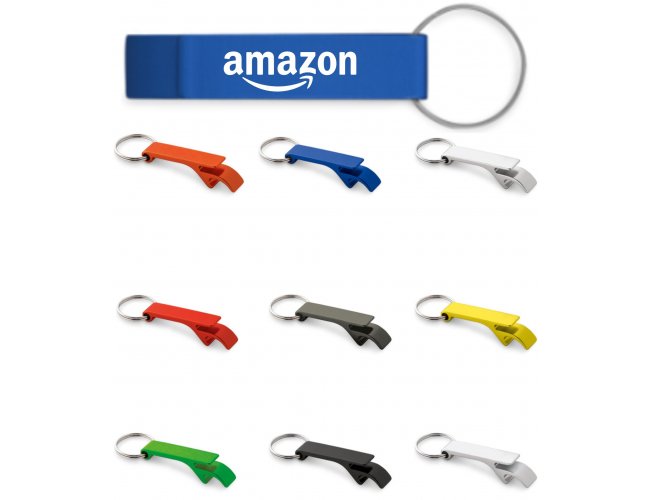 Chaveiro Abridor de Garrafas - Aluminio - Modelo INF 93151