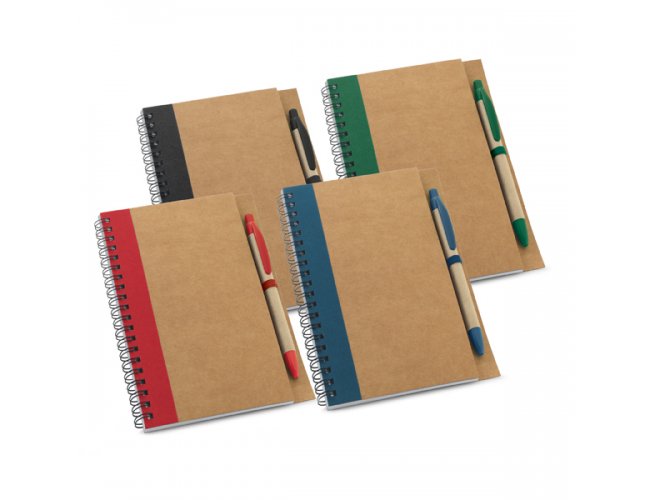 Caderno. Papel kraft. Capa dura. Com 60 folhas - Modelo INF 93715