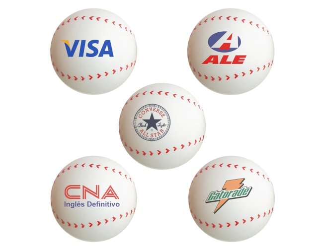 Bolinha Anti Stress Personalizado - Modelo INF 1011 baseball