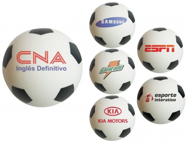 Bolinha Anti Stress Personalizado - Modelo INF 1011 Futebol