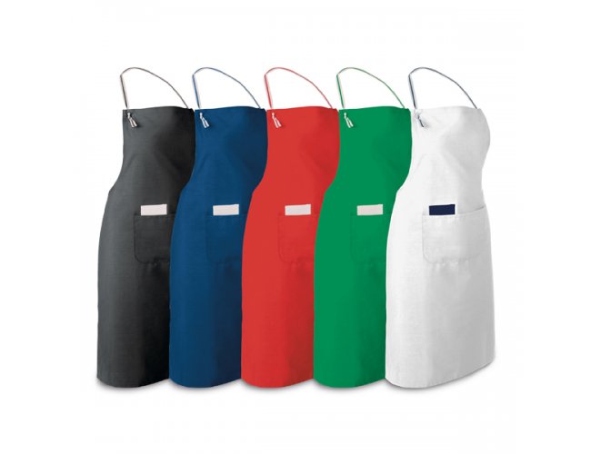 Avental Algodo e polister 150g Ajustvel, Com 2 bolsos - Modelo INF 99822