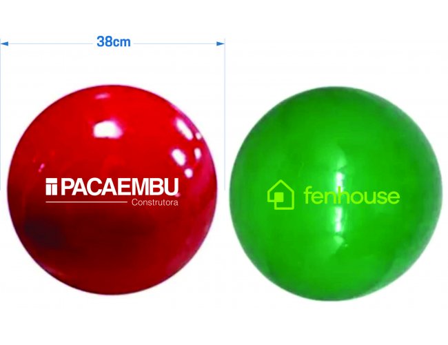 Bola de Vinil 38cm - Modelo INF 1038