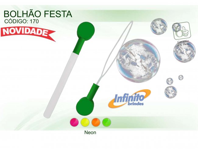 Bolho Gigante Festa Neon - Modelo INF 170S