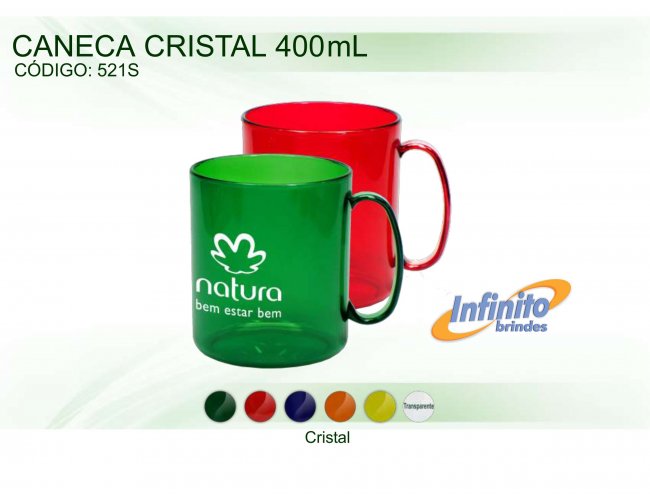 CANECA CRISTAL (400 ml) - INF 0521