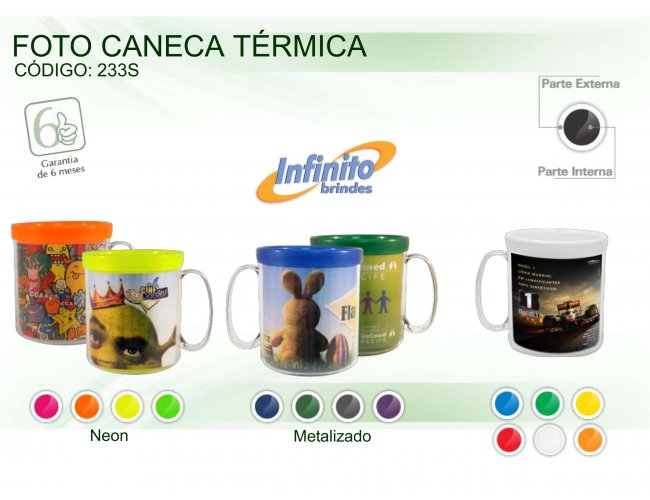 CANECA FOTO TRMICA (300 Ml) - INF 0233