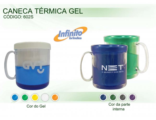 CANECA TRMICA GEL (300 ml) - INF 0602