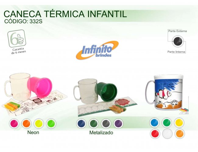 CANECA TRMICA INFANTIL (300 ml) - INF 0332