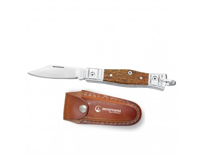 Canivete Tradicional Ponta Alumnio e Madeira 3″ Modelo INF 10202