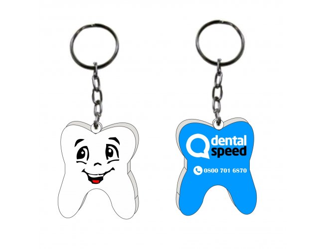 chaveiro em acrilico - Modelo INF CH04 dental