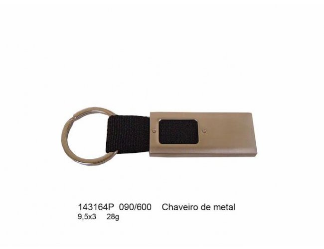 Chaveiro de Metal Modelo INF 143164