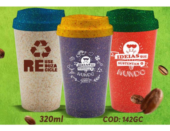Copo CANCUN MUG GREEN COLORS Modelo INF 142GC