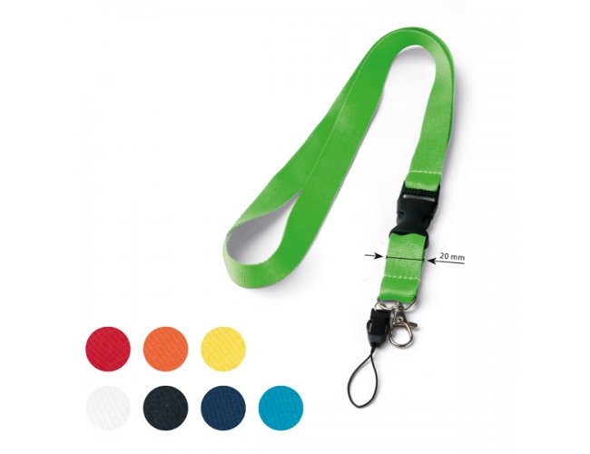Cordo de pescoo. Polister. 20 x 530 mm - Modelo INF 94401