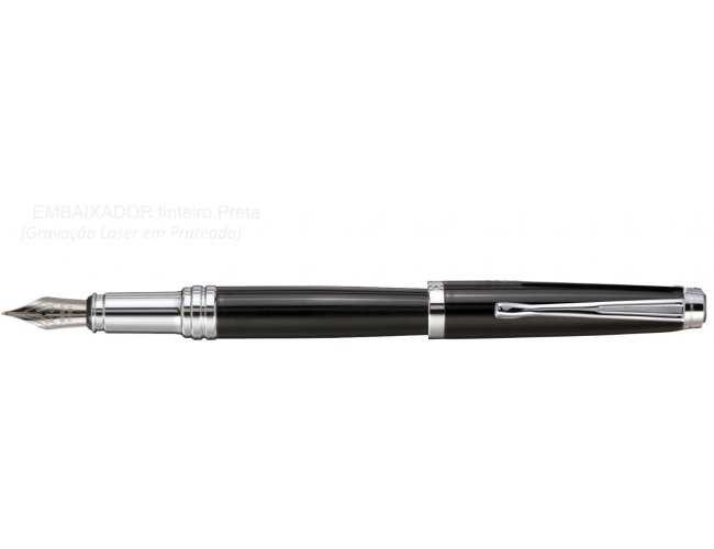 Caneta Tinteiro Embaixador - Modelo INF 10041 Crown