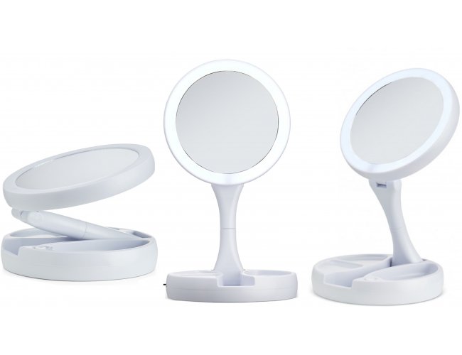 Espelho Dobrvel com Led Modelo INF 01123