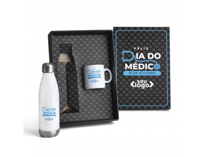 Kit Garrafa E Caneca - 2 Ps Modelo INF 90275
