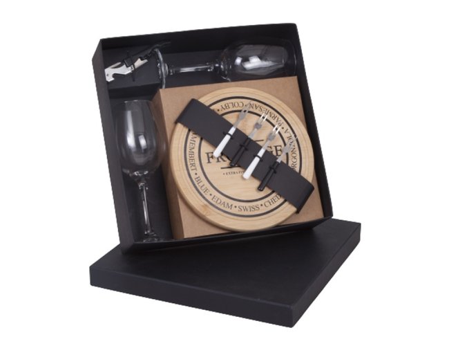 KIT QUEIJO & VINHO Modelo INF18844B