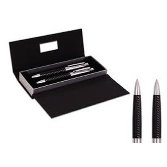 Kit Caneta e lapiseira - MODELO INF ER177PAR-COURO