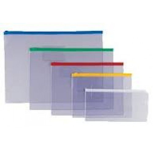 Pasta de PVC Cristal com ZIP - Modelo INF PVC1000