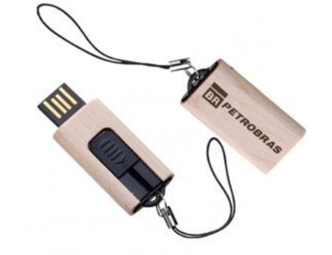 PEN DRIVE BAMBU - Modelo INF MM245   4GB