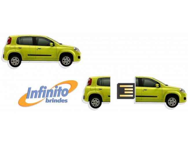 Pen Drive Estilizado - Modelo INF 10101 - Carro