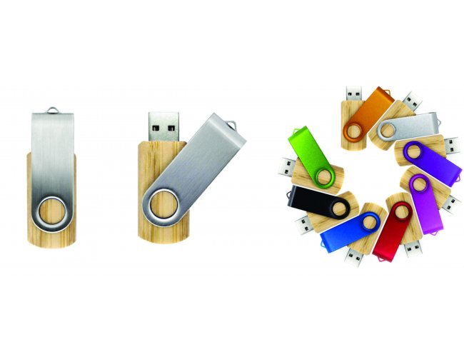 Pen drive Giratorio Madeira - Modelo INF F126M  32GB