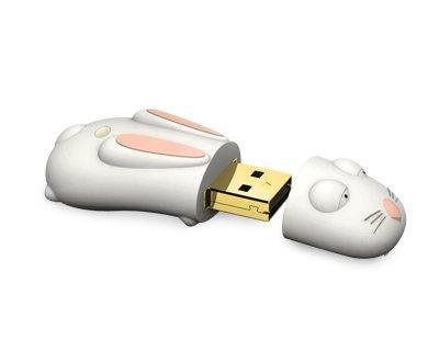 PEN DRIVE FORMATO COELHO DA PSCOA -  INF 10019