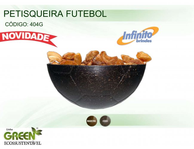 Petisqueira Futebol - Modelo INF 0404G GREEN Ecossustentvel