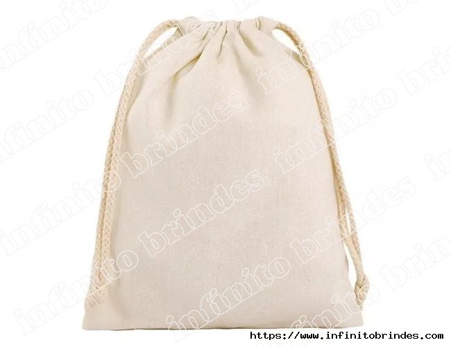 Saquinho de Algodo 9x12cm Modelo INF 06064B