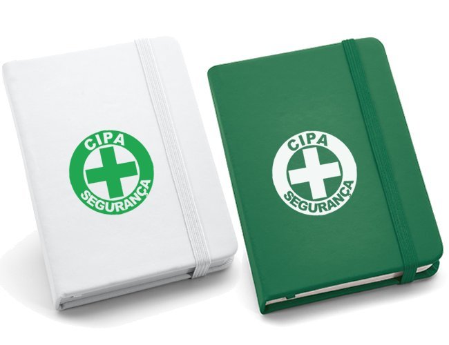 Caderno capa dura C. sinttico Com 80 folhas  - Modelo INF 93425