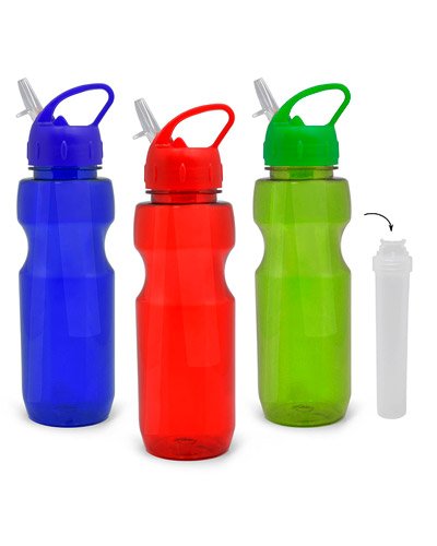Squeeze Plstico Com Tubo de Gelo 800ml - Modelo INF 12799