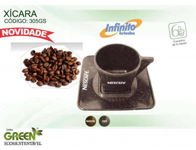 Xicara caf - Modelo INF 0305G  GREEN ECOSSUSTENTVEL
